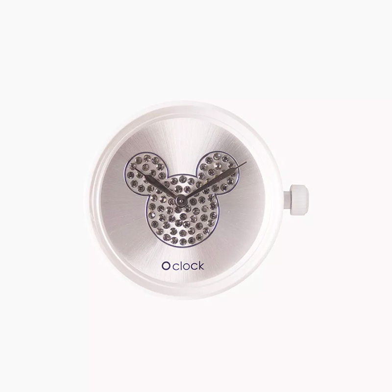Cadran-cristaux-Mickey-Mousse-argent-o-clock