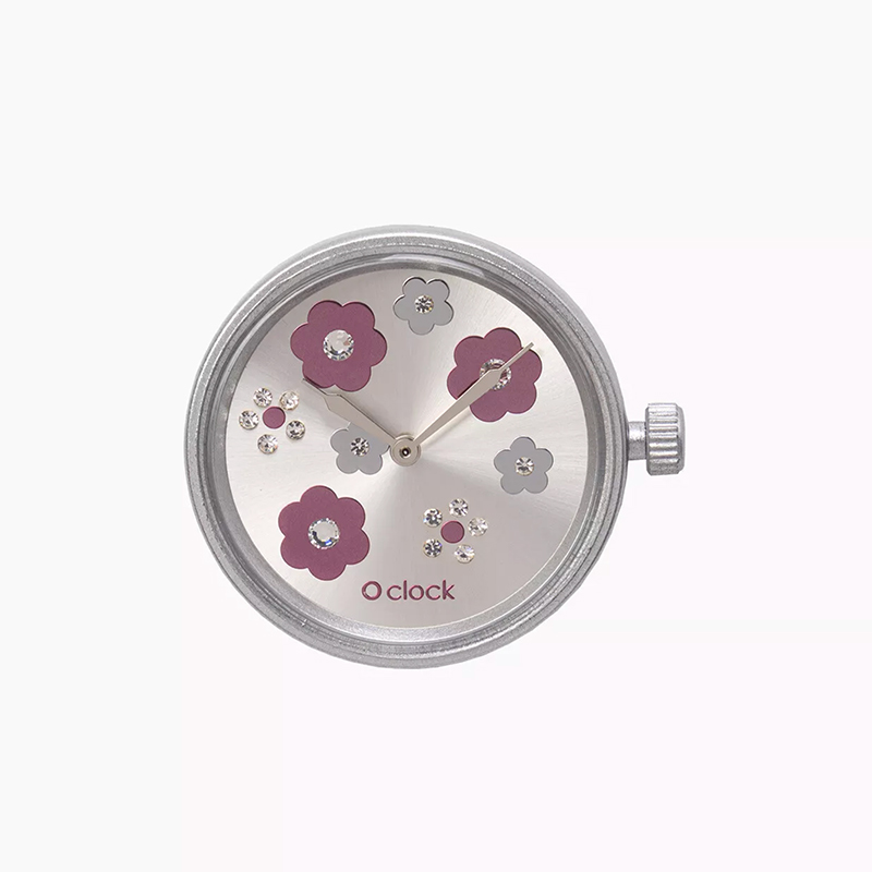 Cadran-melange-fleurs-cristaux-cassis-o-clock