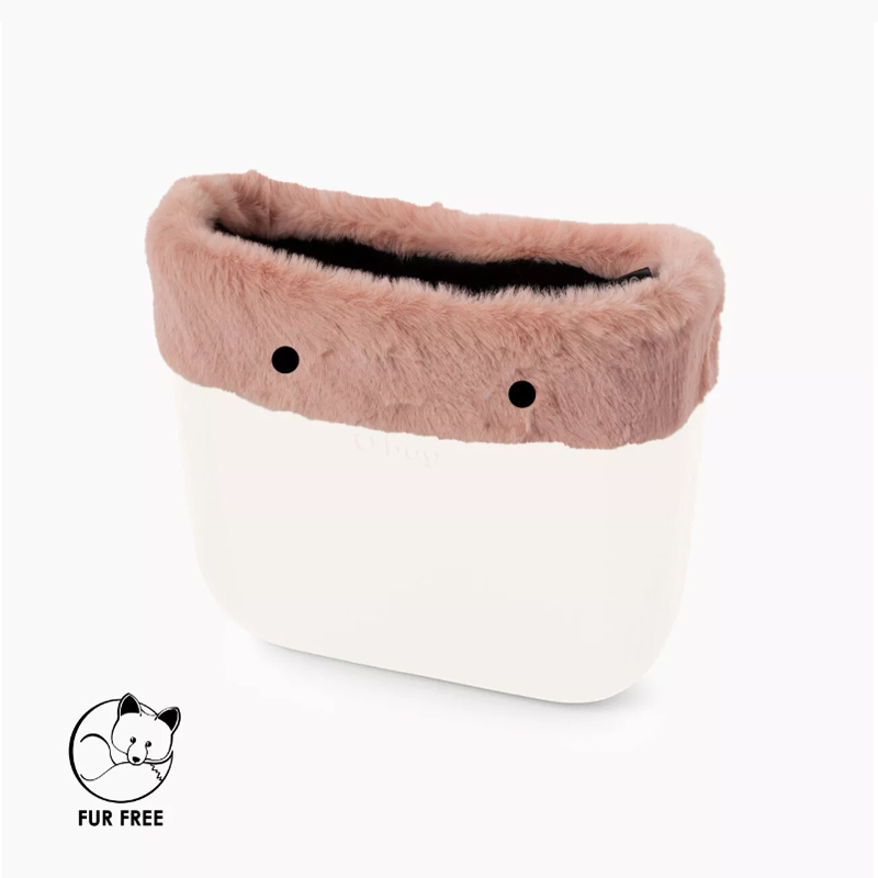 Garniture-fausse-fourrure-lapin-Rose-Poudre-O-bag-mini